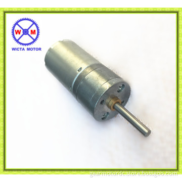 high torque long shaft micro 12V precise dc motor with metal gearbox